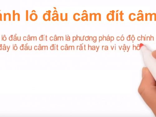 Khi đầu đít câm đánh con gì ngày mai dễ trúng nhất